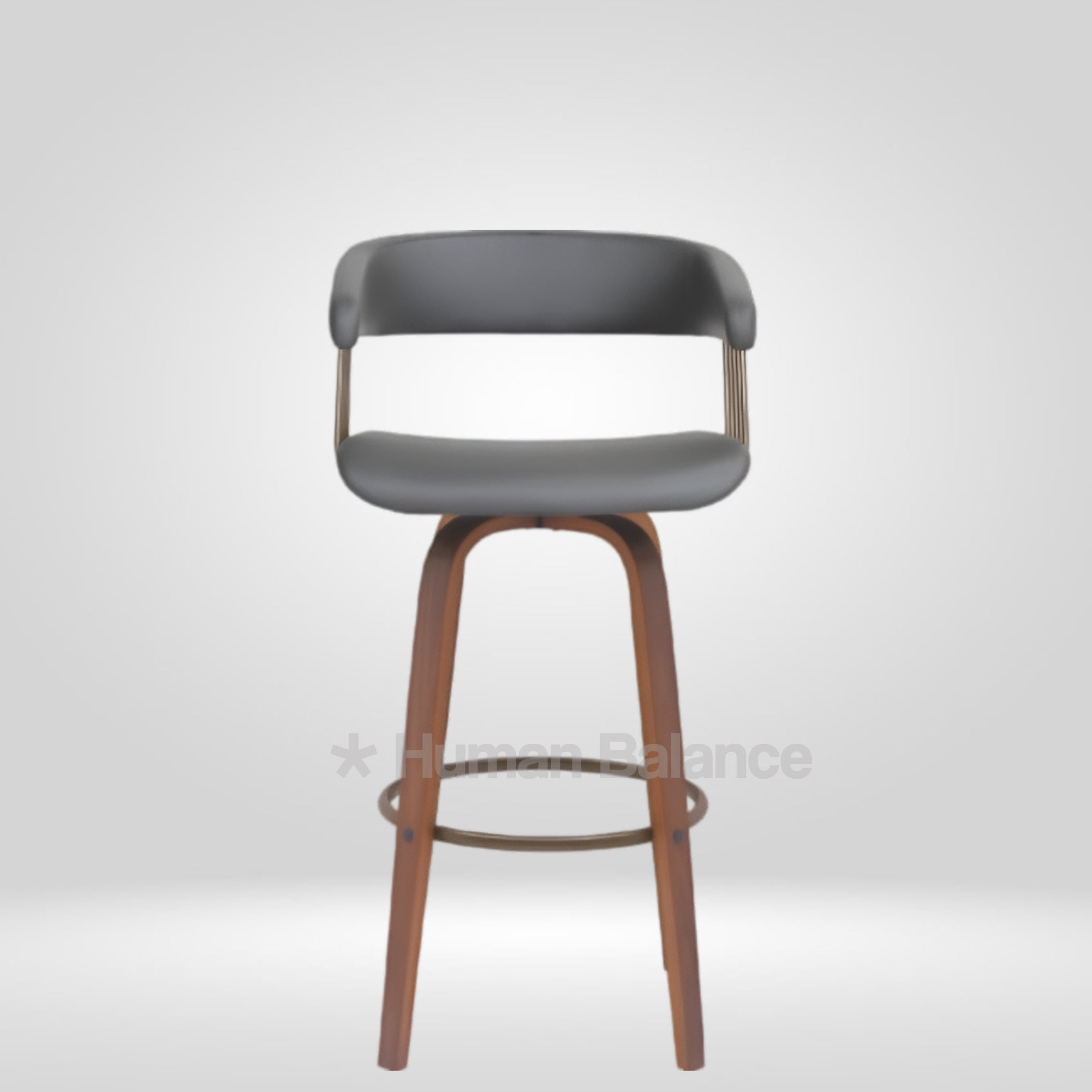 Haustra Bar Stool Grey